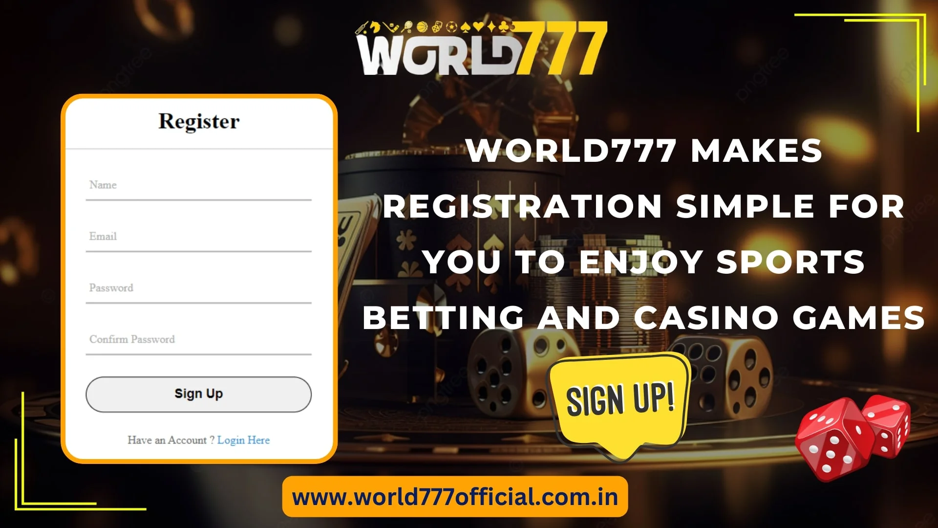 World777 registration